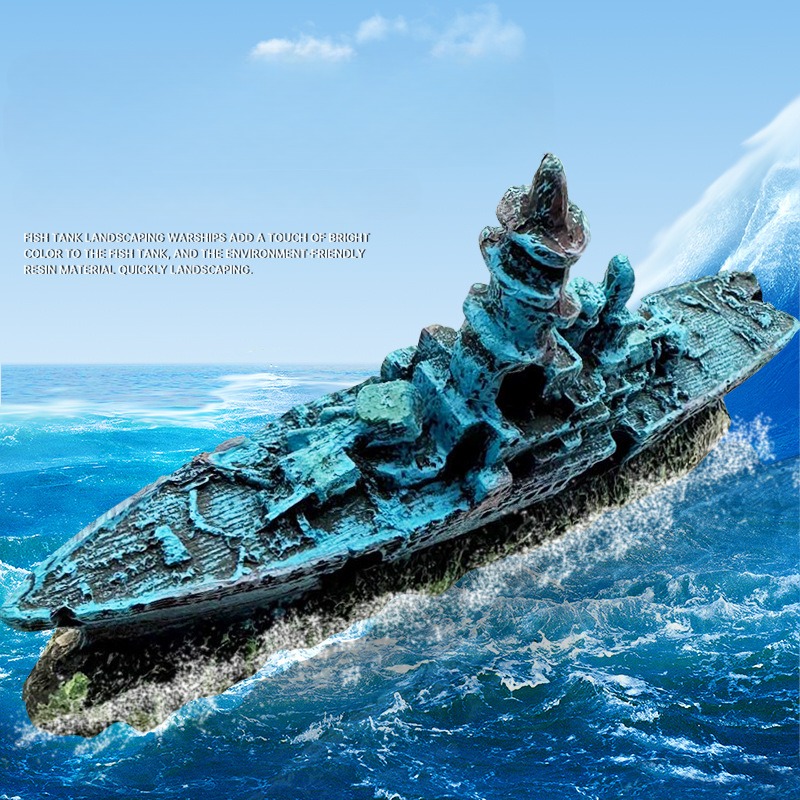 Barco de guerra de la Marina d - Aquarium Marina reseña y precio