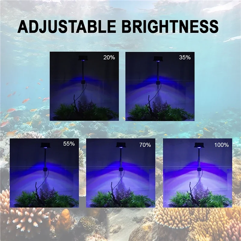 Lámpara LED con Clip para acua - Marine Aquarium Water reseña y precio