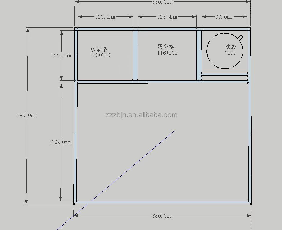 Acuario Rectangular de Vidrio  - Marine Aquarium Live reseña y precio