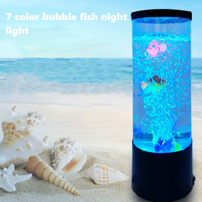 Lámpara LED con forma de pez p - Marine Aquarium Live reseña y precio