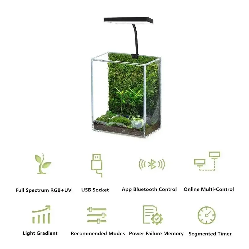 Lámpara LED de espectro comple - Aquarium Marine Lights reseña y precio