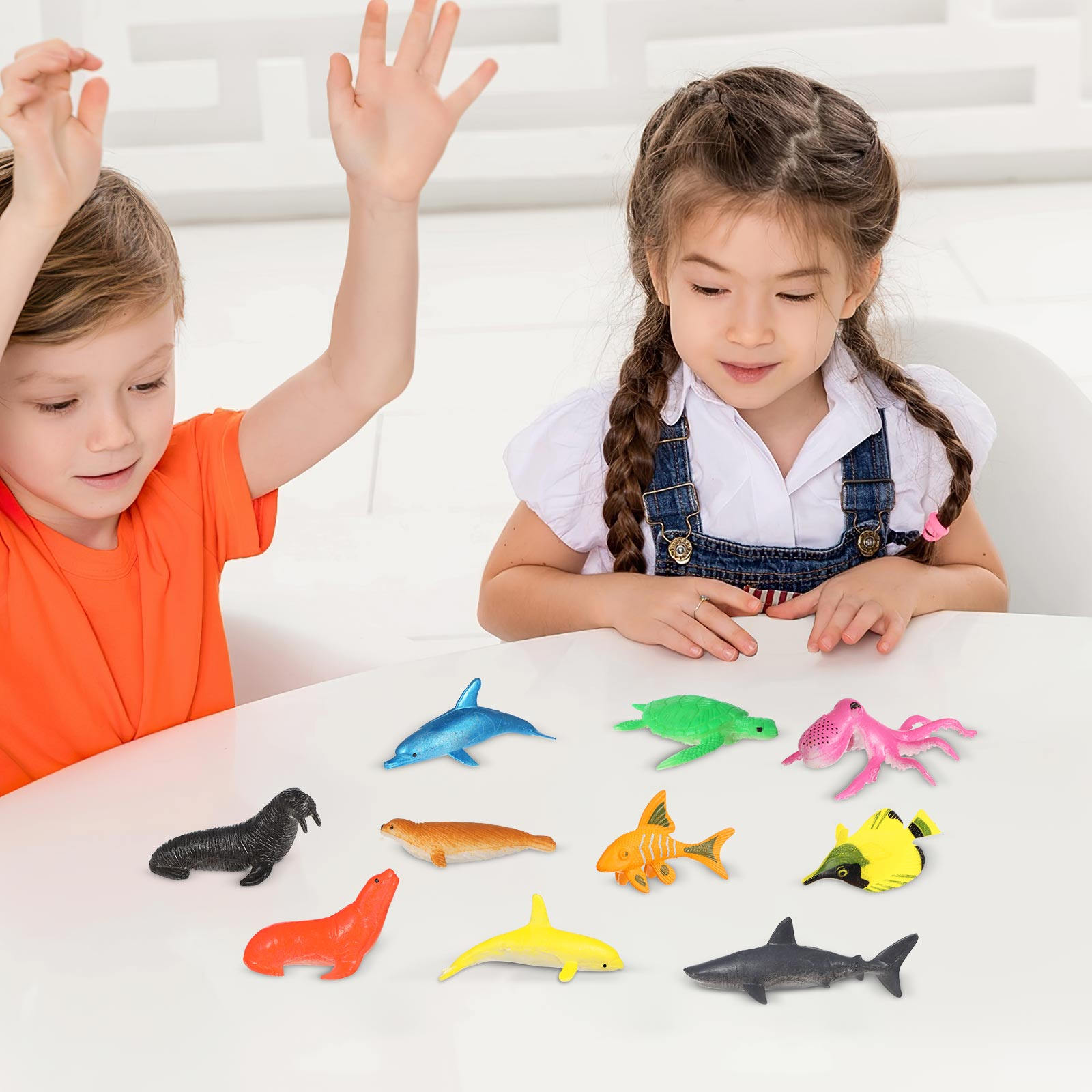 1 Juego de figuras de peces tr - Marine Aquarium Live reseña y precio