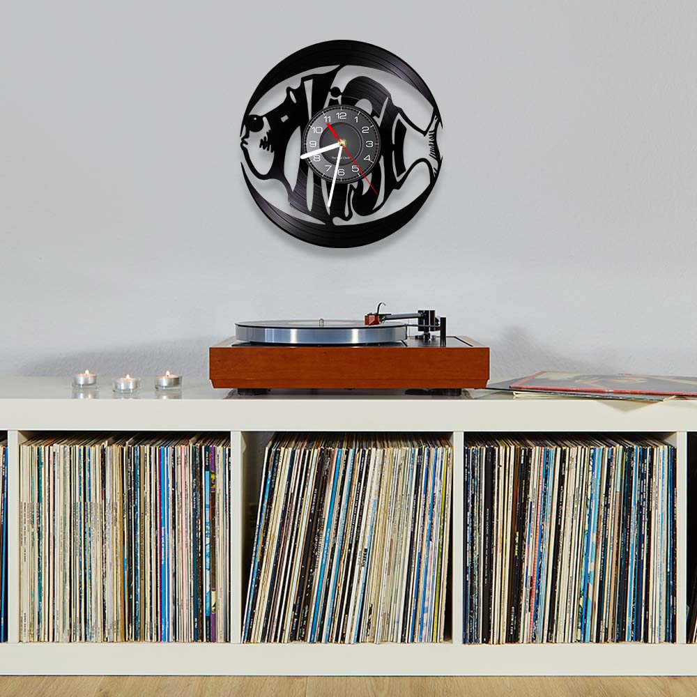 Reloj de Pared de Vinilo con D - Marine Aquarium Live reseña y precio