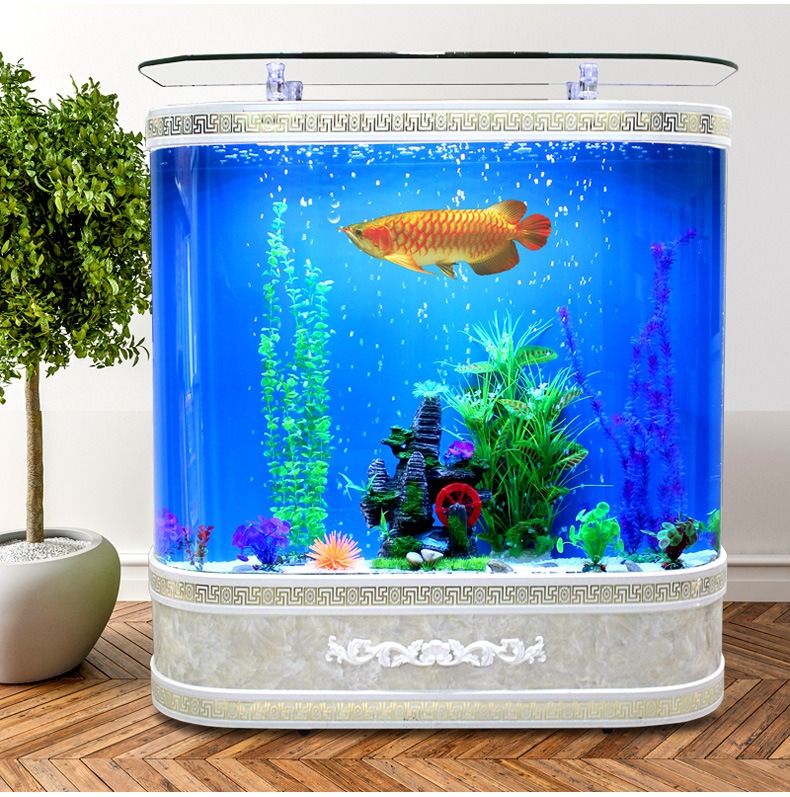 Acuario Rectangular Moderno de - Marine Aquarium Live reseña y precio
