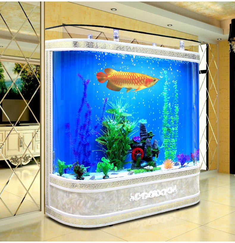 Acuario Rectangular Moderno de - Marine Aquarium Live reseña y precio