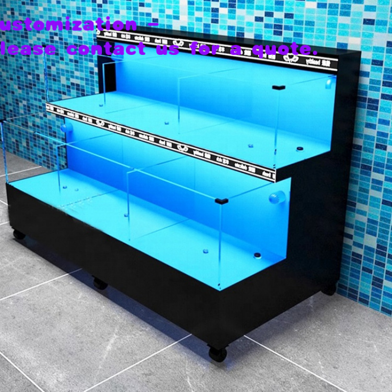Acuario de acrílico grande per - Marine Aquarium Live reseña y precio