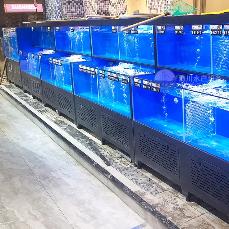 Acuario de acrílico grande per - Marine Aquarium Live reseña y precio